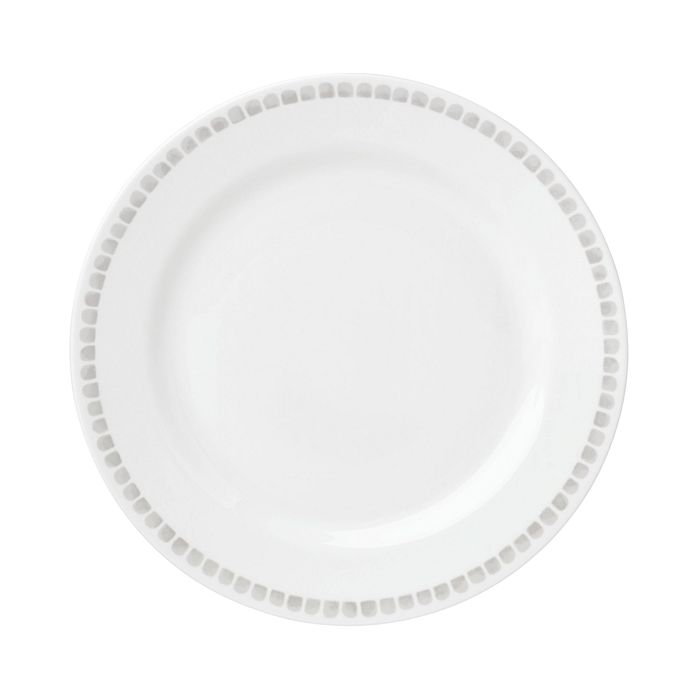 Shop Kate Spade New York Charlotte Street Dinner Plate In Gray North