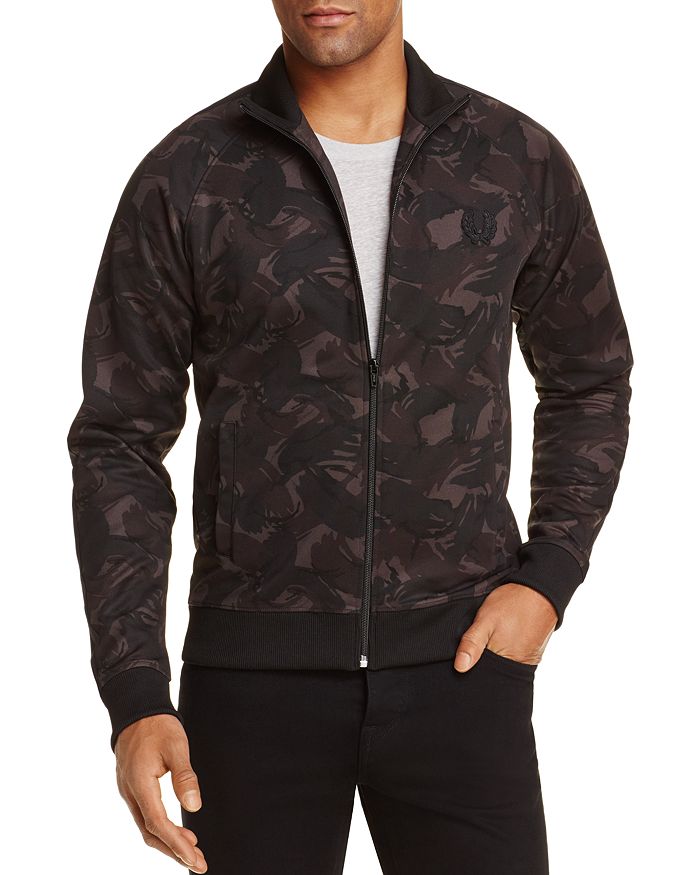 Fred Perry Camouflage Print Track Jacket | Bloomingdale's