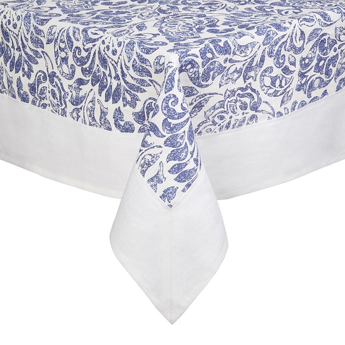 Mode Living Santorini Tablecloth, 70 X 144 In Blue