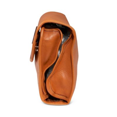 Life Pelle Leather Tri-Fold Toiletry Kit