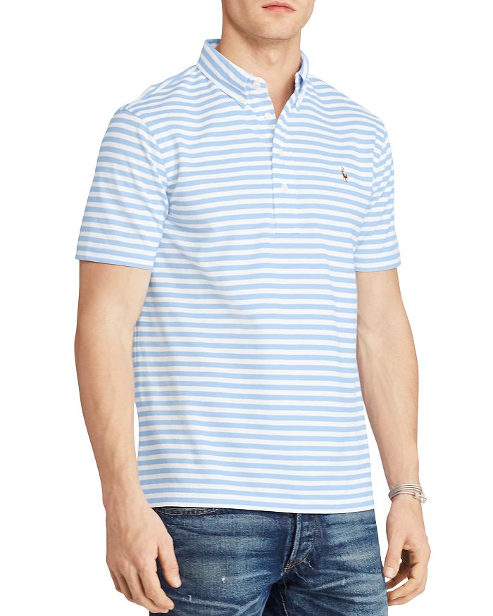 Polo Ralph Lauren Hampton-Stripe Regular Fit Polo Shirt | Bloomingdale's