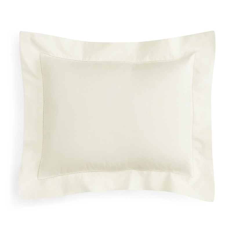 Matouk Sierra Hemstitch Boudoir Sham In Neutral
