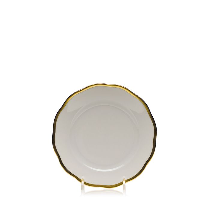 Herend Gwendolyn Bread & Butter Plate In Gold