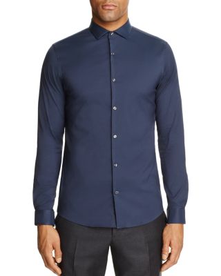 michael kors slim fit dress shirt