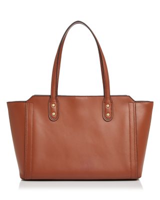 IVANKA TRUMP - Soho Top Zip Leather Tote