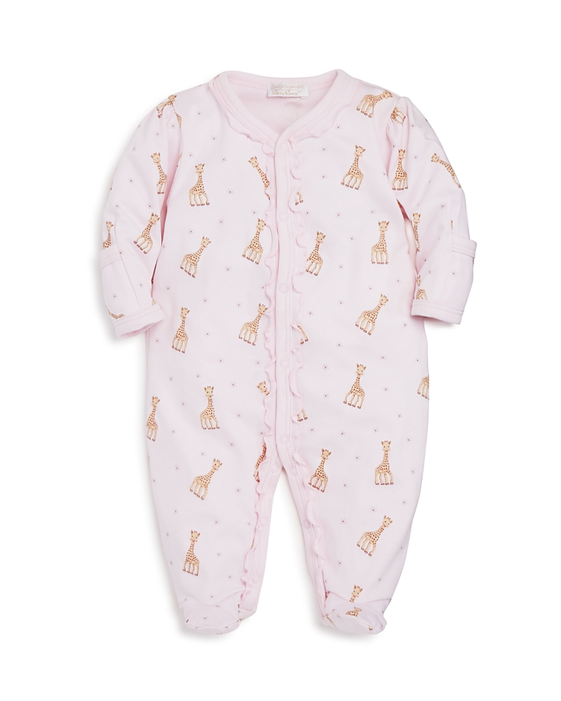 KISSY KISSY GIRLS' SOPHIE LA GIRAFE PRINT FOOTIE - BABY F16300104P