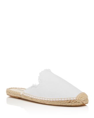 Soludos frayed sale mule