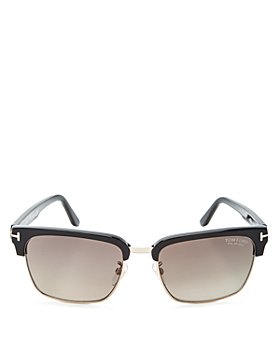 Tom Ford - Polarized River Square Sunglasses, 57mm