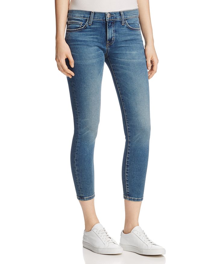 Current/Elliott The Stiletto Skinny Crop Jeans in Powell | Bloomingdale's