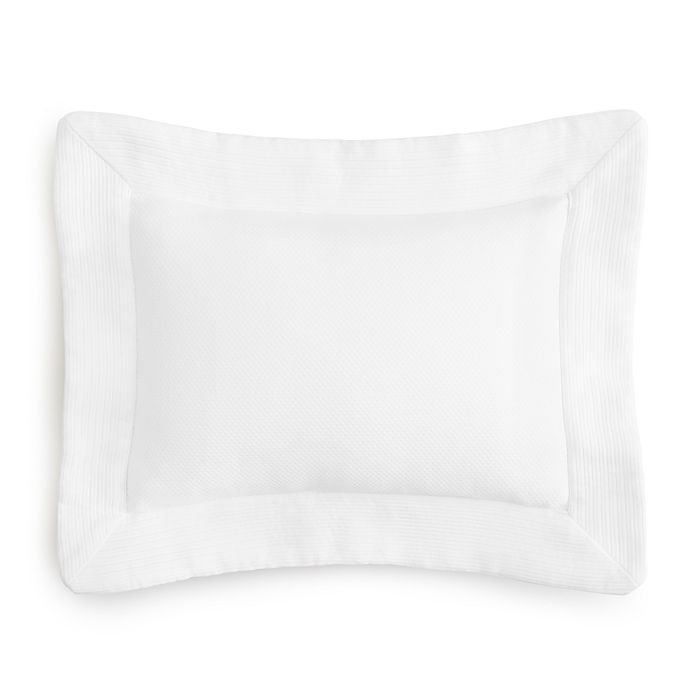 Peacock Alley Angelina Boudoir Pillow In White