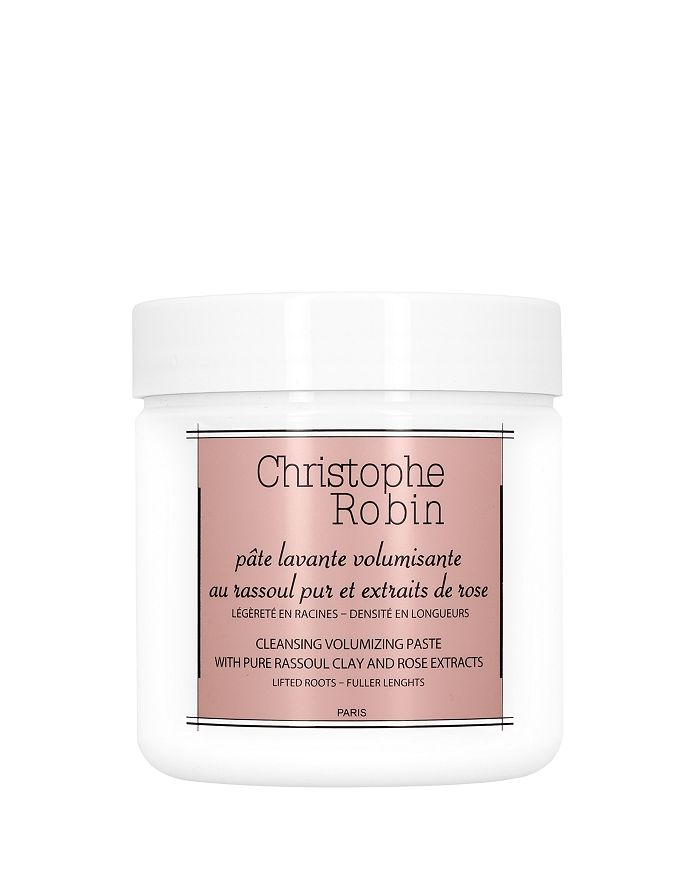 Christophe Robin Cleansing Volumising Paste With Pure Rassoul Clay And Rose Extracts 250ml