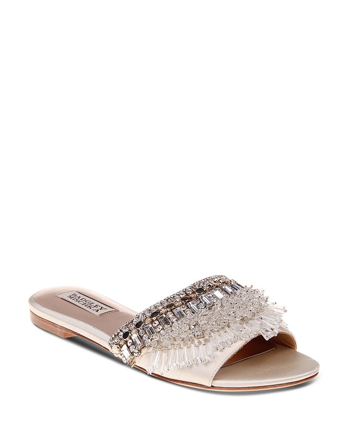 Badgley mischka slides on sale