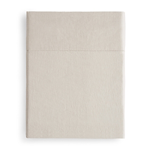 Amalia Home Collection Stonewashed Linen Fitted Sheet, California King - 100% Exclusive In Natural