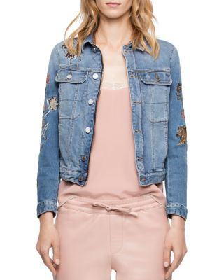 zadig voltaire jeans jacket