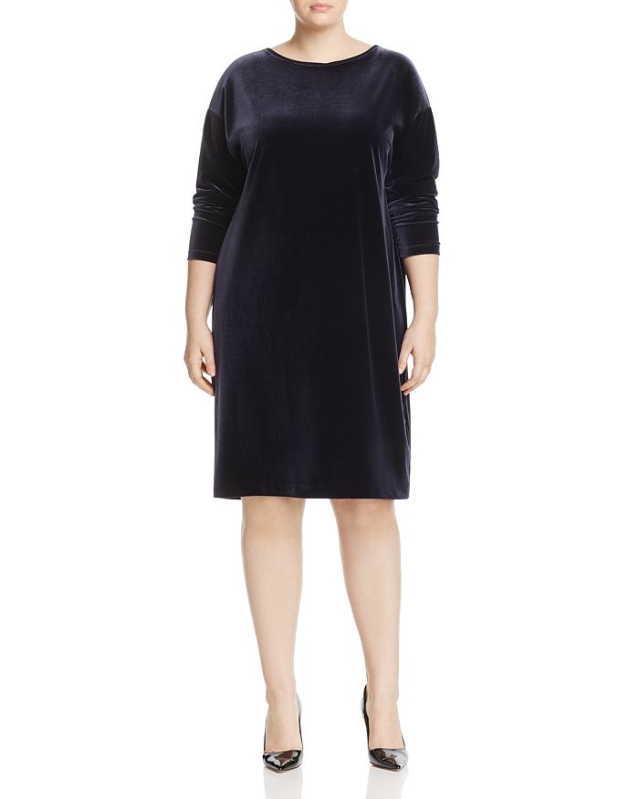 Marina Rinaldi Ocelot Velour Jersey Dress | Bloomingdale's
