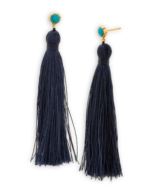 Gorjana - Tulum Gem Tassel Earrings