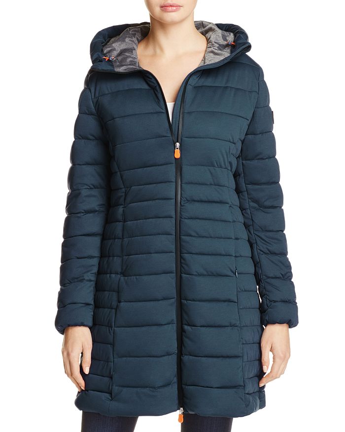 Save The Duck Packable Quilted Long Puffer Coat - 100% Exclusive ...