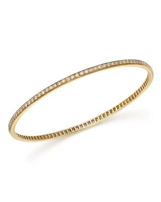 Roberto Coin 18K Yellow Gold Diamond Bangle | Bloomingdale's