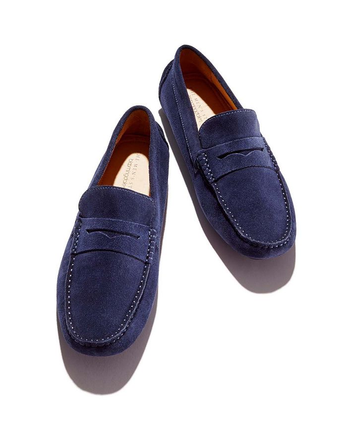 The Men's Store At Bloomingdale's Men's Penny Loafer Drivers 100