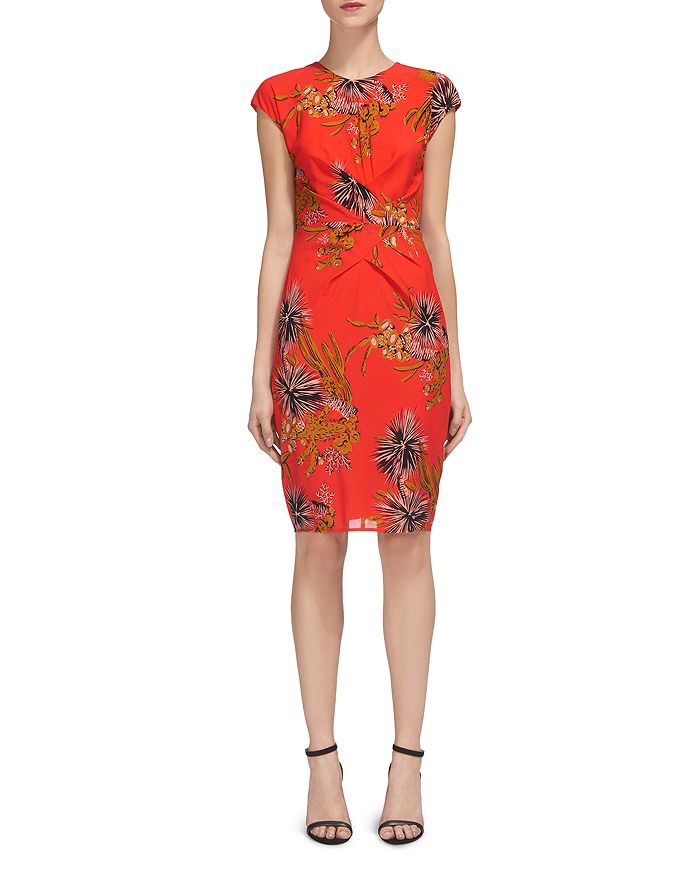 Whistles Cactus Print Body-Con Dress | Bloomingdale's
