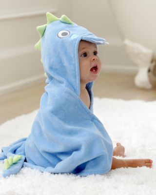 dinosaur baby towel