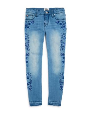 hudson embroidered jeans