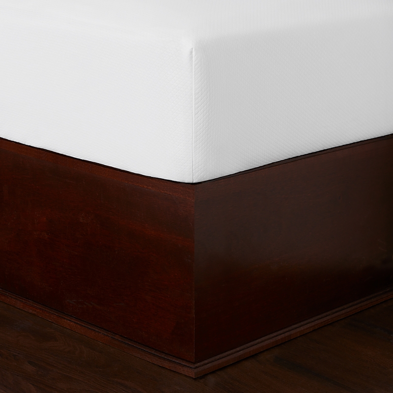 Matouk Diamond Pique Box Spring Cover, Queen In White