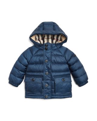 baby burberry puffer coat
