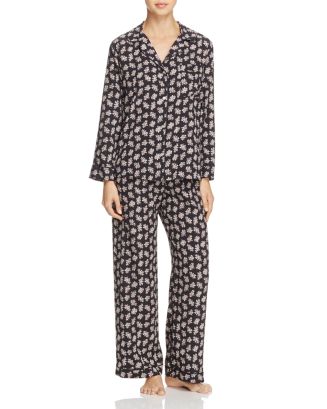 Eberjey Lou Silk Long Pajama Set | Bloomingdale's