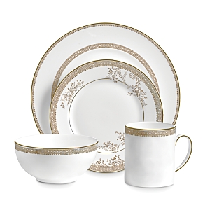 Vera Wang Wedgwood Vera Lace Gold 4-Piece Place Setting