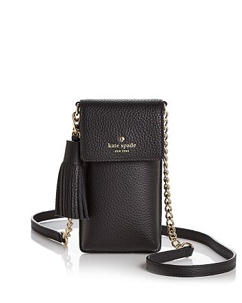kate spade new york North/South Pebbled Leather iPhone Crossbody ...