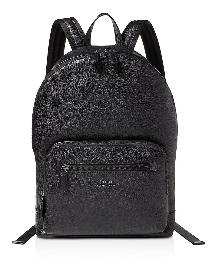 Polo Ralph Lauren PebbledLeather Backpack Bloomingdale's