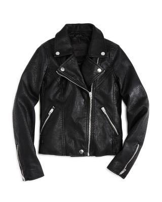 BLANKNYC - Girls' Faux-Leather Moto Jacket - Big Kid