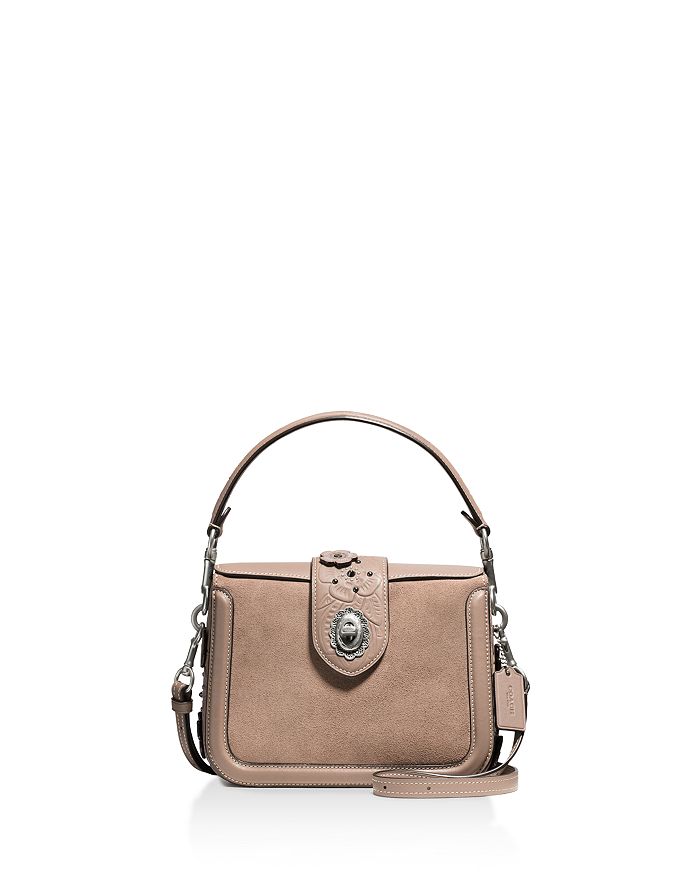 COACH Page Crossbody in Glovetanned Leather with Painted Tea Rose ...