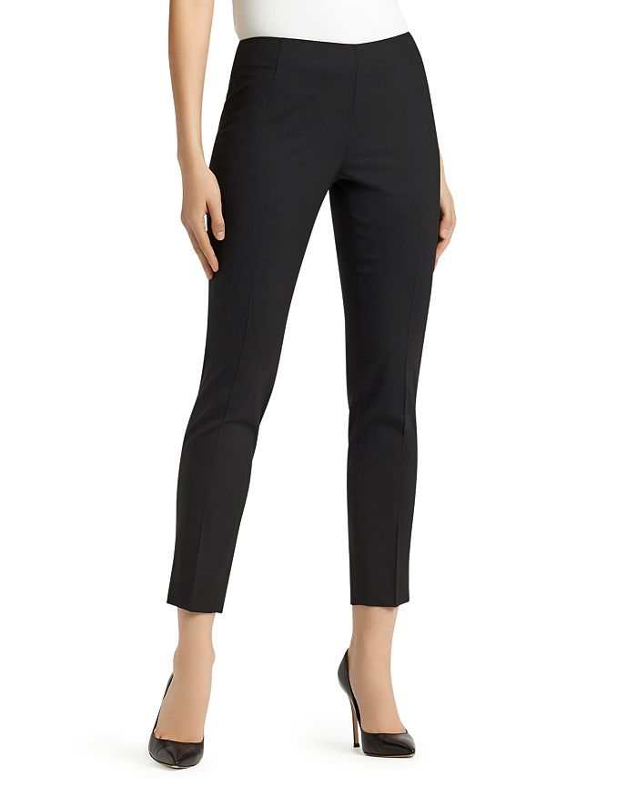 Lafayette 148 New York Stanton Stretch Wool Ankle Pants | Bloomingdale's