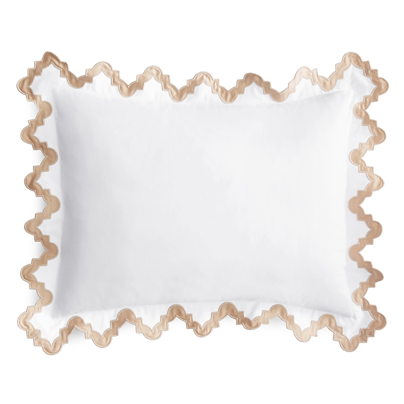 Matouk Aziza Boudoir Sham In Champagne