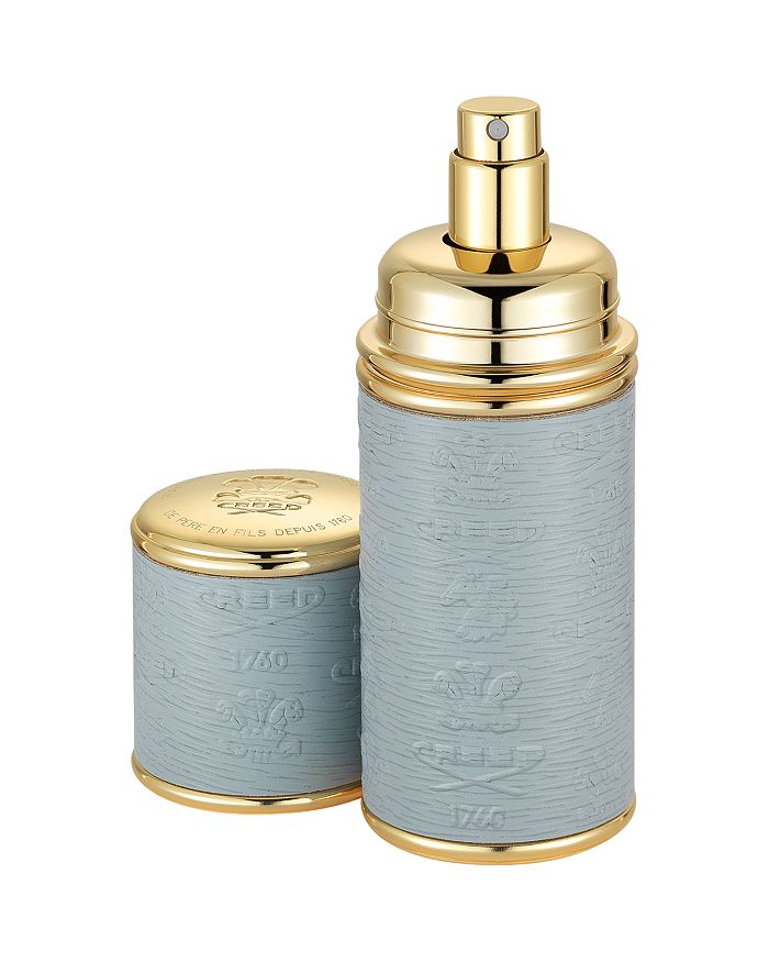 CREED DELUXE LEATHER & GOLD-TONE BOTTLE ATOMIZER,1505000441