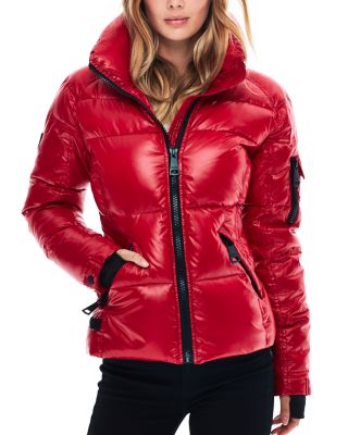 black and red jacket womens