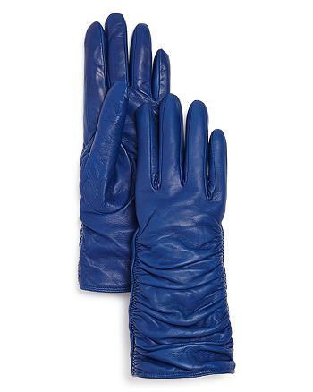 Bloomingdale's Leather Glove with Ruching - 100% Exclusive | Bloomingdale's