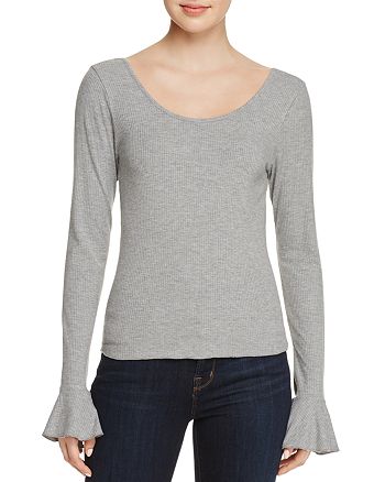 flared cuff top