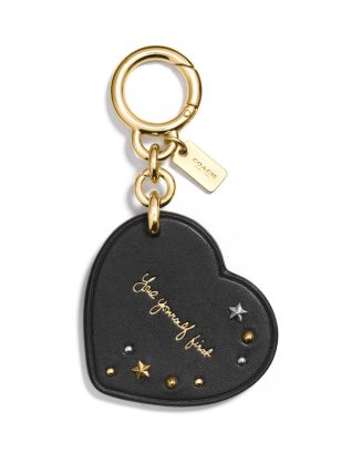 COACH x Selena Gomez Heart Bag Charm Bloomingdale's