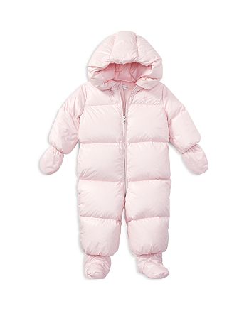 Ralph Lauren Girls' Puffer Snowsuit - Baby | Bloomingdale's