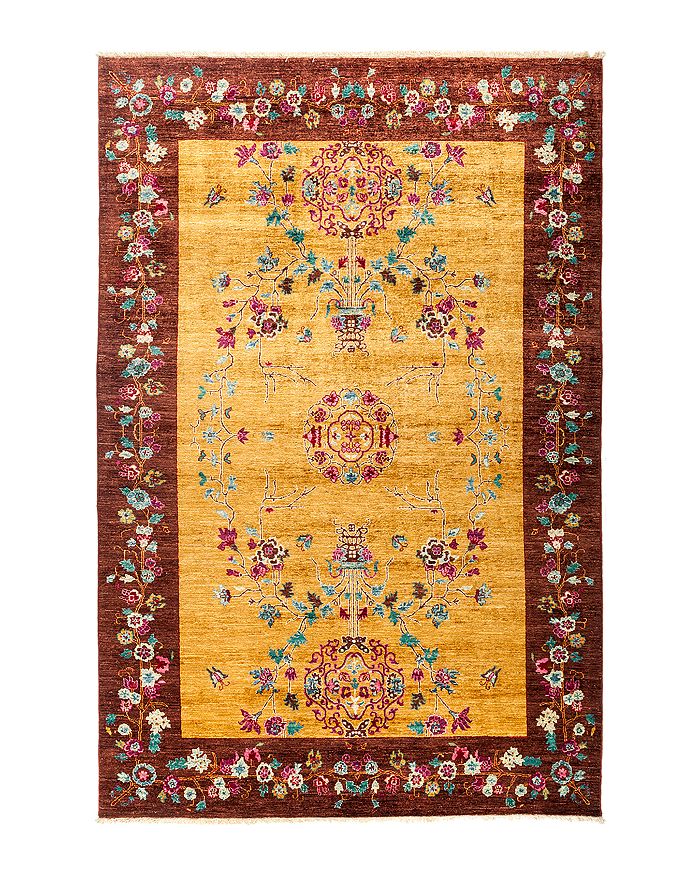 Bloomingdale's Solo Rugs Eclectic Area Rug, 9' 1" x 6' 3" Bloomingdale's