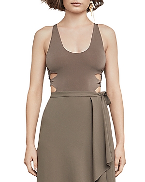 Bcbgmaxazria Chrissy Side Cutout Bodysuit at Bloomingdale's
