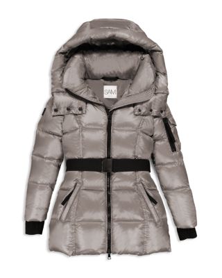 SAM. Girls' Soho Belted Down Puffer Jacket - Little Kid