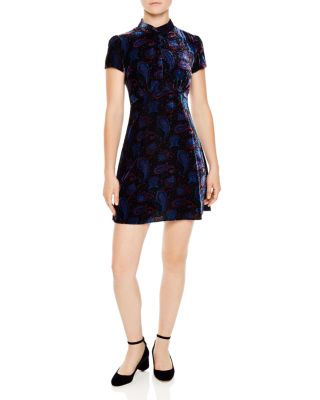 sandro paisley dress