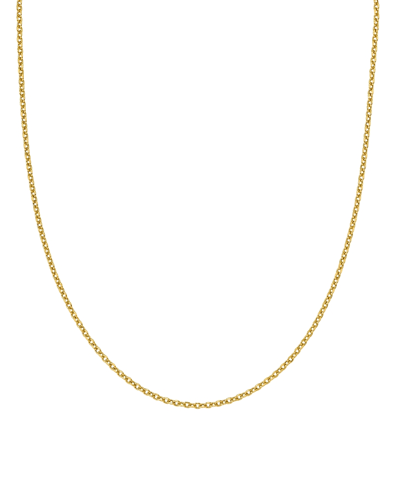 Bloomingdale's Fine Collection Men's 14K Yellow Gold Adjustable Semi Solid Chain, 22