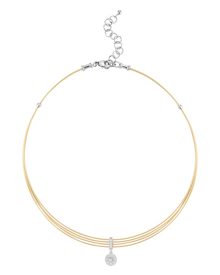 Alor Diamond Choker Necklace, 13 In Gold
