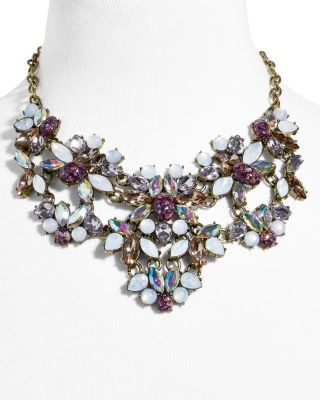 BAUBLEBAR Violet Statement Necklace, 17 