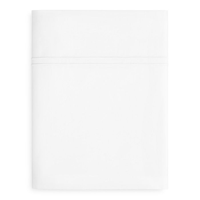 Sferra Grande Hotel Flat Sheet, Twin In White/white